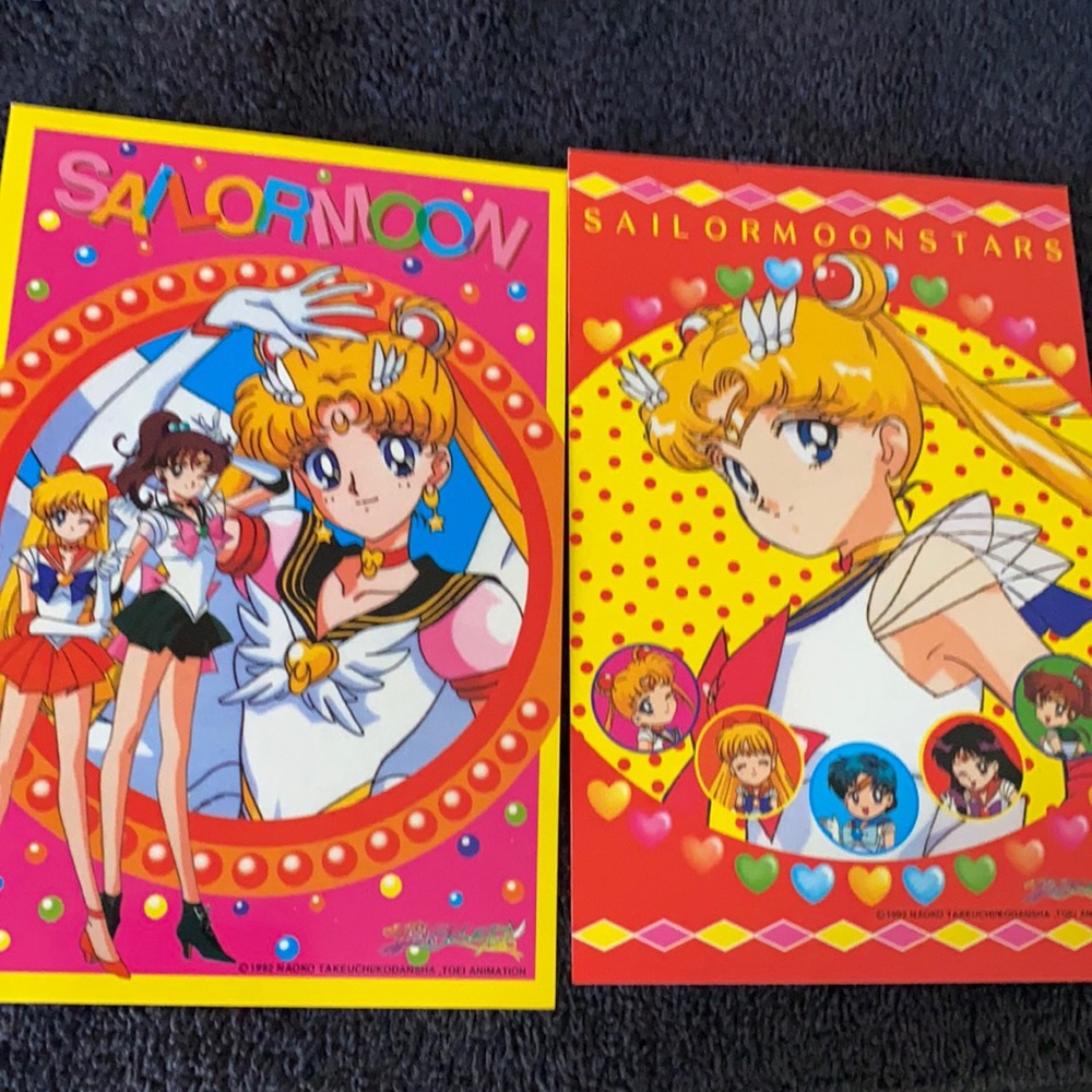 1992 Post cards Sailor Moon Y2K